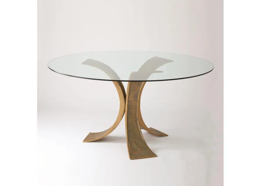 Lotus Dining Table (48" Glass)