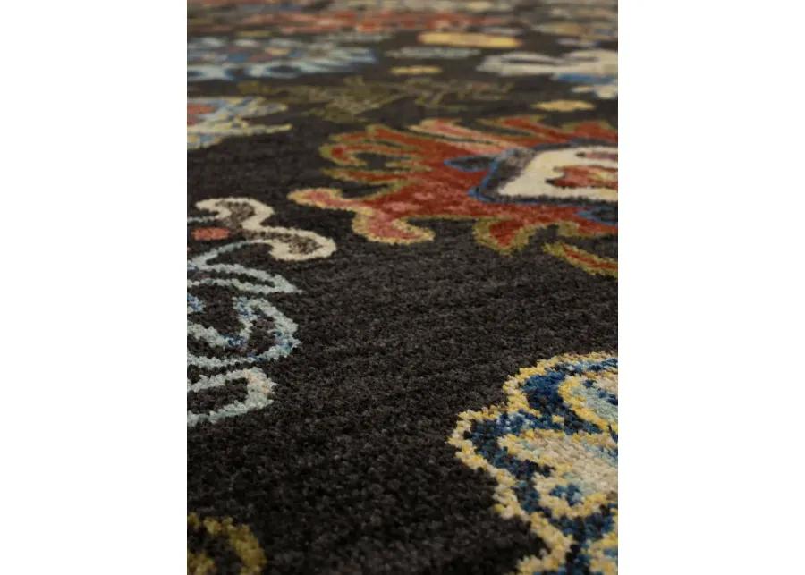 Pandora Passion Charcoal 2' 4" X 7' 10" Rug