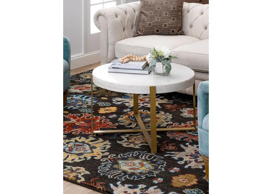 Pandora Passion Charcoal 2' 4" X 7' 10" Rug