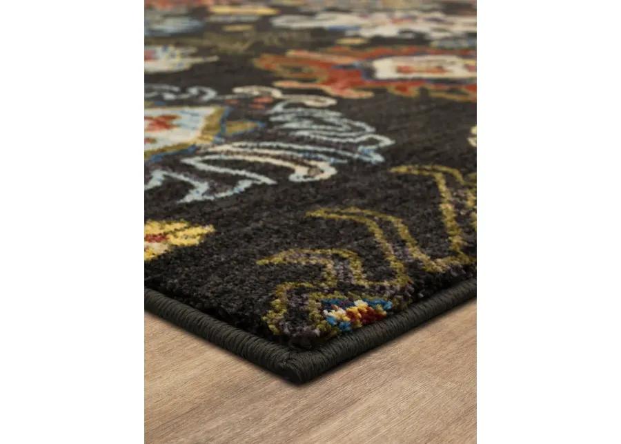 Pandora Passion Charcoal 2' 4" X 7' 10" Rug