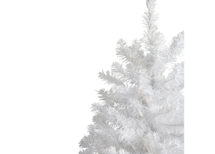 3' Pre-Lit LED Medium Pine Artificial Christmas Tree - Clear Lights