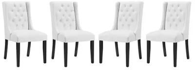 Baronet Dining Chair Vinyl Set of 4