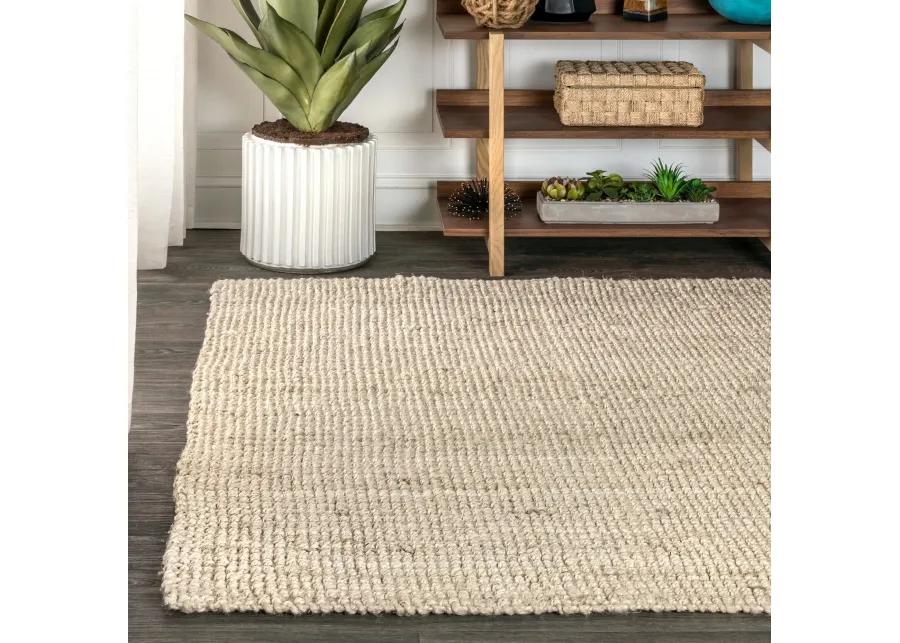 Pata Hand Woven Chunky Jute Area Rug