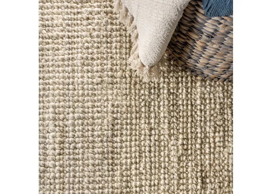 Pata Hand Woven Chunky Jute Area Rug