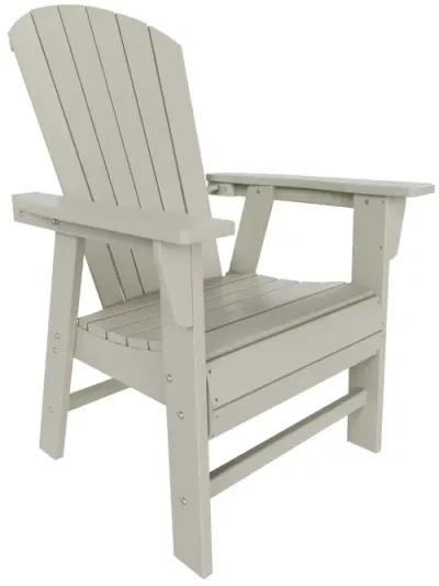 WestinTrends Outdoor Patio Shell-back Adirondack Dining Chair