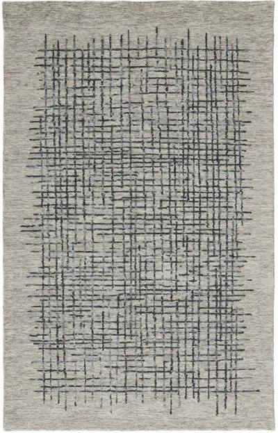 Maddox 8630F Gray/Black/Tan 2' x 3' Rug