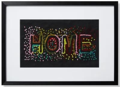 Down Home Black Multi Wall Art