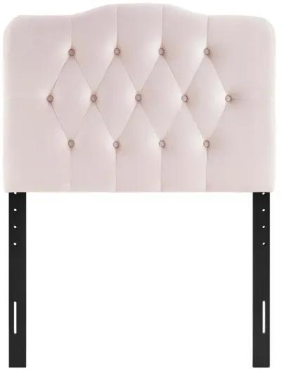 Modway - Annabel Twin Diamond Tufted Performance Velvet Headboard