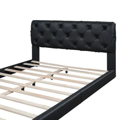 Merax Tufted Upholstered Platform Bed