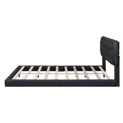 Merax Tufted Upholstered Platform Bed