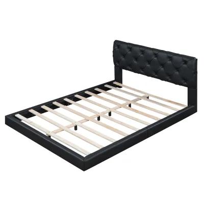 Merax Tufted Upholstered Platform Bed