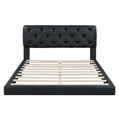 Merax Tufted Upholstered Platform Bed