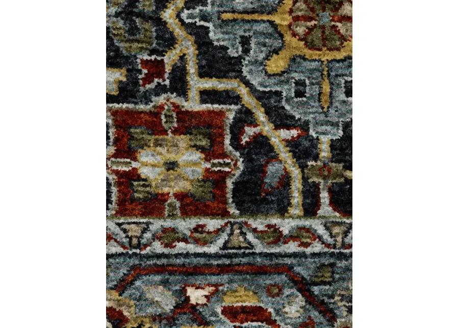 Aberdeen 3'3" x 5' Blue Rug