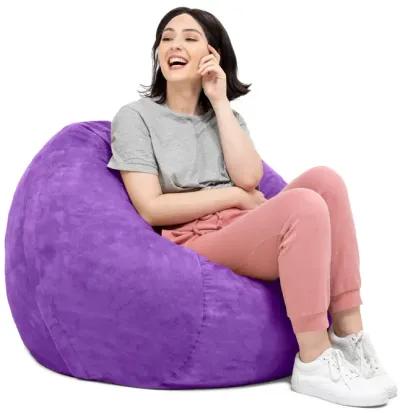 Jaxx Saxx 3 Foot Round Bean Bag w/ Removable Cover