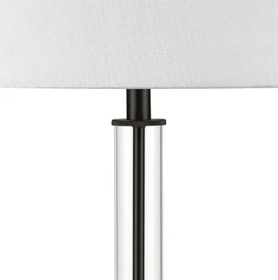 Roseden Court 62'' High 1-Light Black Floor Lamp