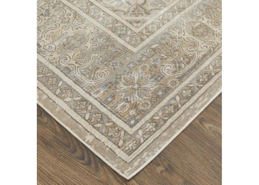 Celene 39KXF Tan/Brown/Ivory 2'6" x 8' Rug