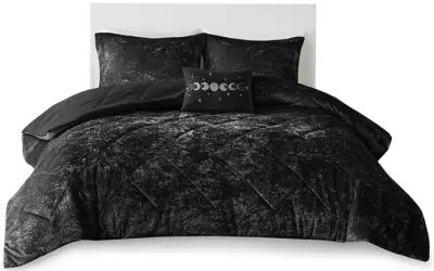 Gracie Mills Eirlys Velvet Comforter Set