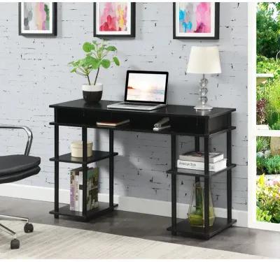 Convenience Concepts Designs2Go No Tools Student Desk with Shelves