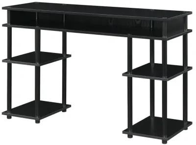 Convenience Concepts Designs2Go No Tools Student Desk with Shelves