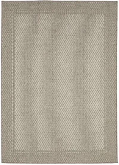 Caicos 7'10" x 10' Grey Rug