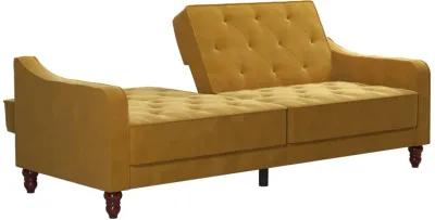 Vintage Tufted Split Back Futon