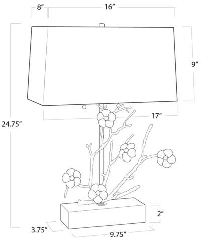 Cherise Horizontal Table Lamp