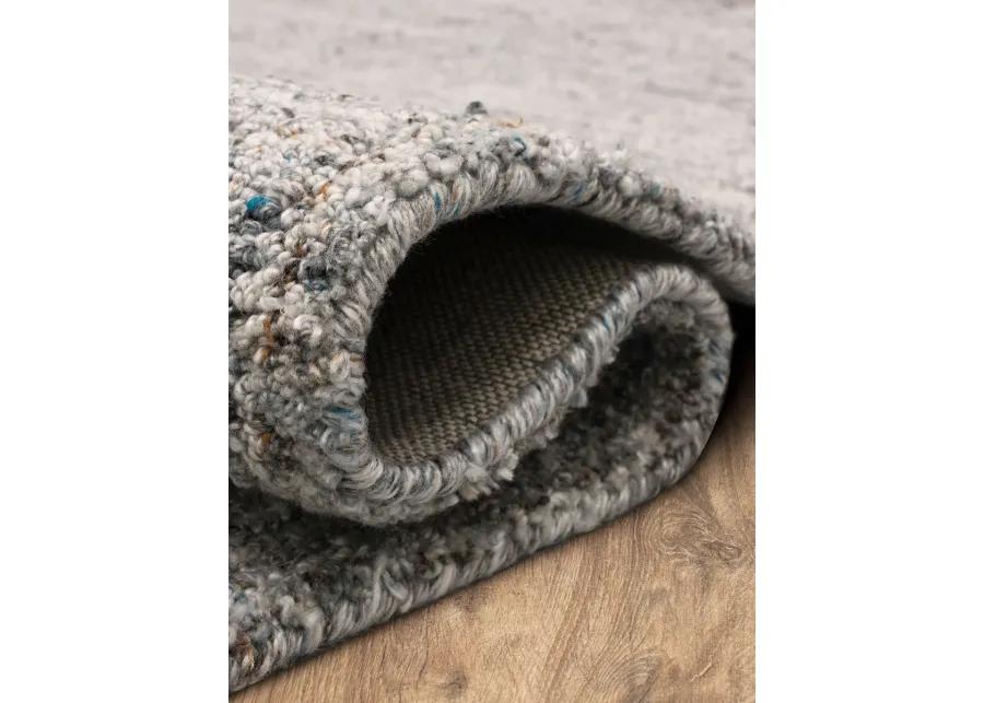 Haberdasher Haberdasher Silver 2' X 8' Rug