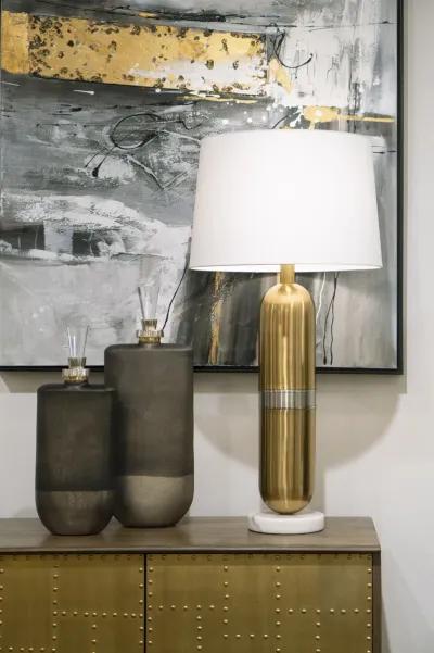 Pill 34'' High 1-Light Gold Table Lamp