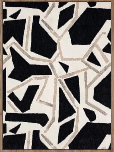 Rendition by Stacy Garcia Home Zagoria Soot 5' 3" X 7' 10" Rug