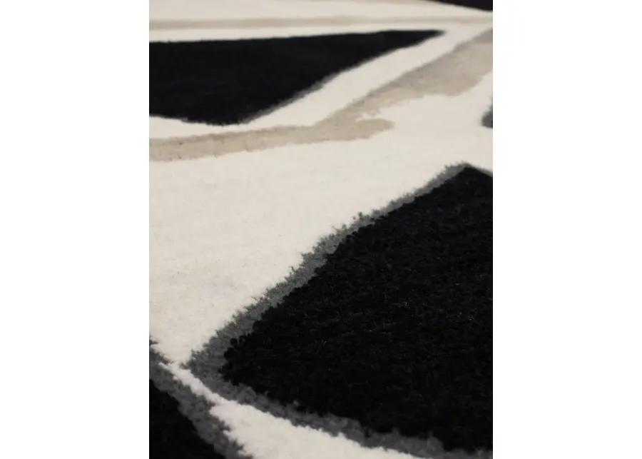 Rendition by Stacy Garcia Home Zagoria Soot 5' 3" X 7' 10" Rug