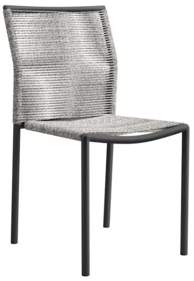 Modway Serenity Aluminum Outdoor Patio Chairs in Light Gray (Set of 2)