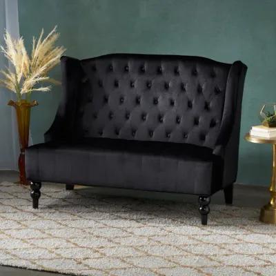 Merax Modern Velvet Loveseat Sofa