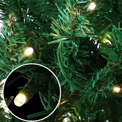 Sunnydaze Tannenbaum Indoor Pre-Lit Artificial Christmas Tree - 5 ft