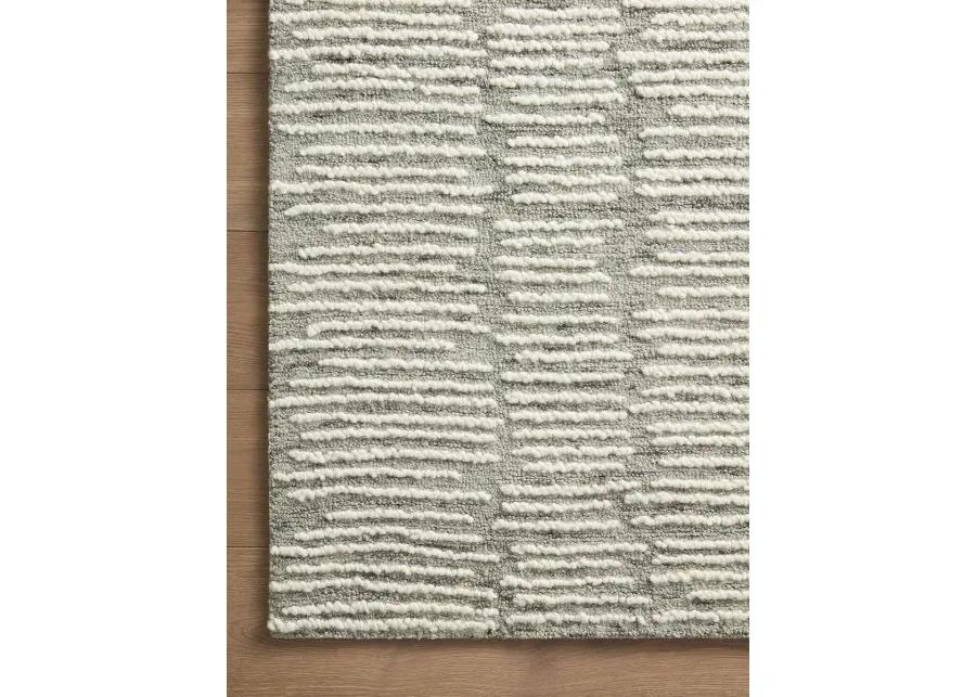 Tallulah TLL-04 Stone / Ivory 8''6" x 11''6" Rug by