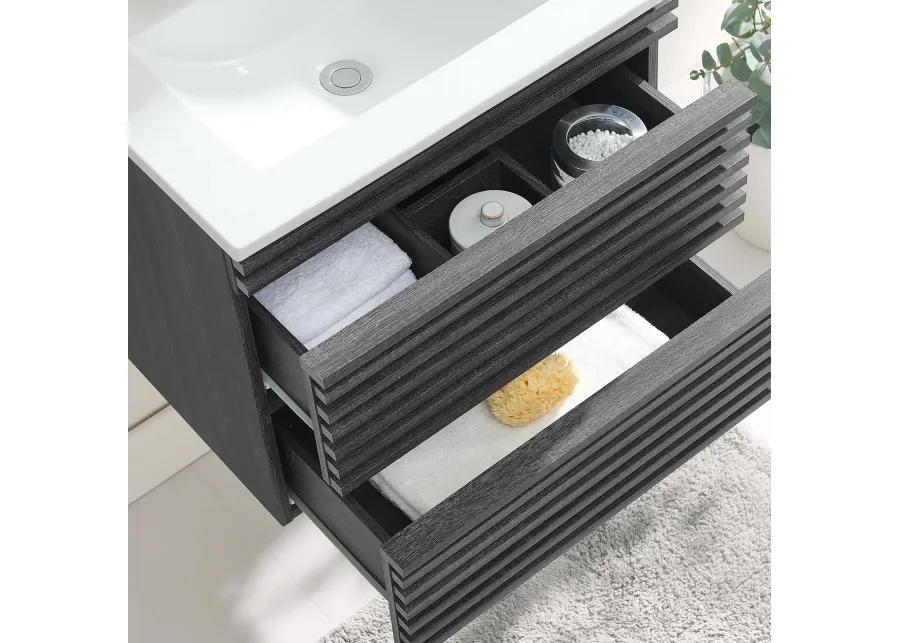 Render 24" Wall-Mount Bathroom Vanity