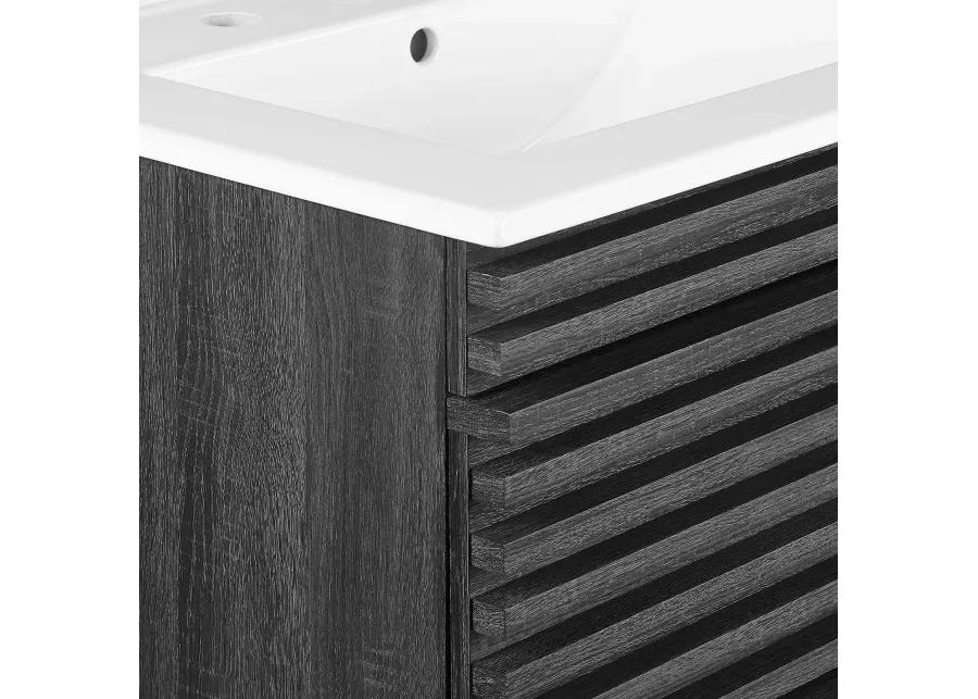 Render 24" Wall-Mount Bathroom Vanity