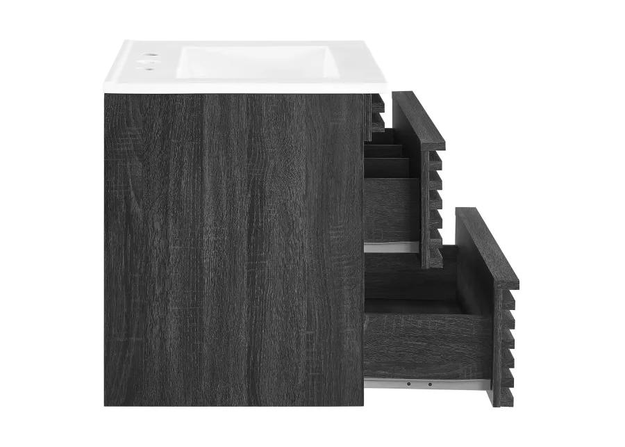 Render 24" Wall-Mount Bathroom Vanity