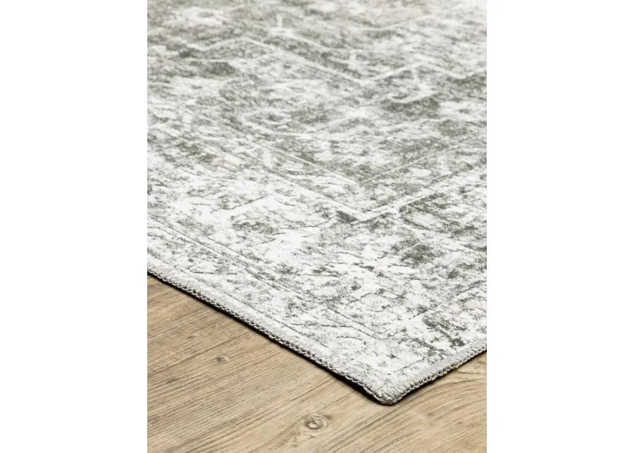 Malibu 3'6" x 5'6" Grey Rug