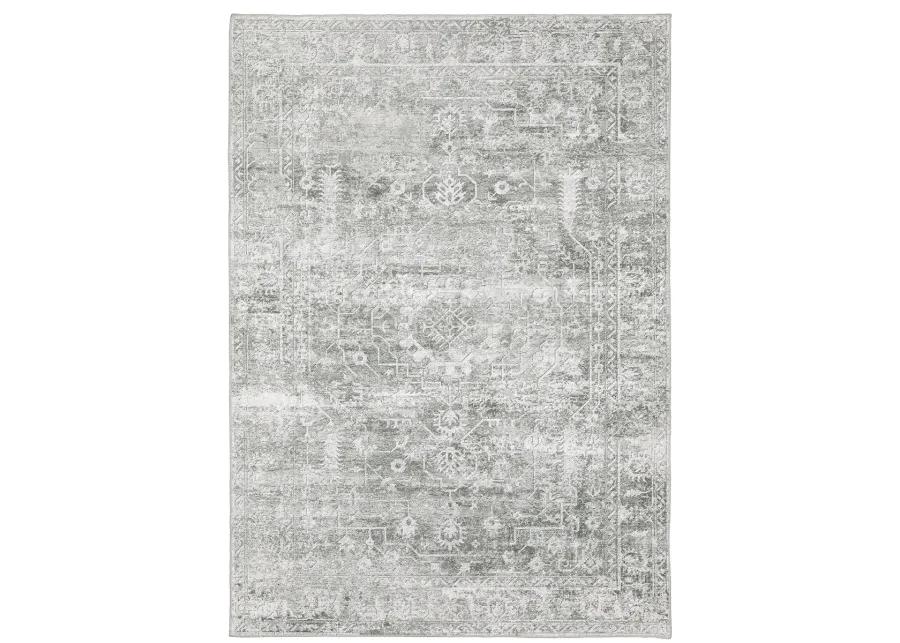 Malibu 3'6" x 5'6" Grey Rug