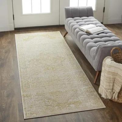 Aura 3734F Ivory/Gold 2'10" x 7'10" Rug