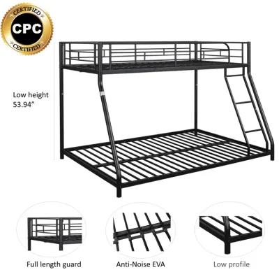 Twin Over Full Metal Bunk Bed