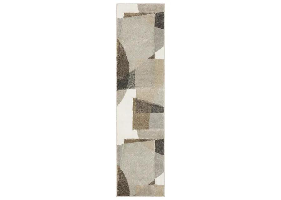 Cambria 1'10" x 7'6" Beige Rug