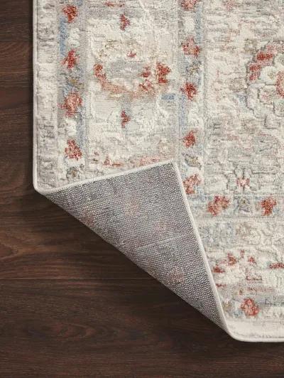 Estelle EST01 Ivory/Rust 5'3" x 7'8" Rug