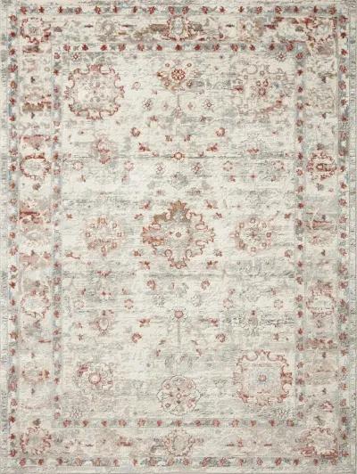 Estelle EST01 Ivory/Rust 5'3" x 7'8" Rug