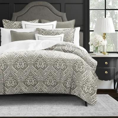 6ix Tailors Fine Linens Teagan Truffle Duvet Cover Set