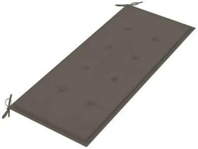 vidaXL Garden Bench Cushion Taupe 47.2"x19.7"x1.6"