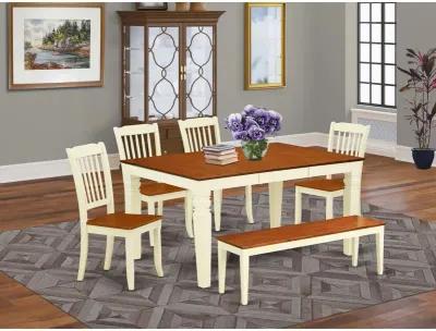 Dining Room Set Buttermilk & Cherry