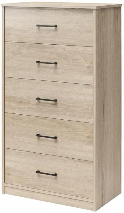 BrEZ Build Pearce Tall 5 Drawer Dresser