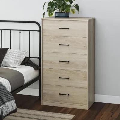 BrEZ Build Pearce Tall 5 Drawer Dresser