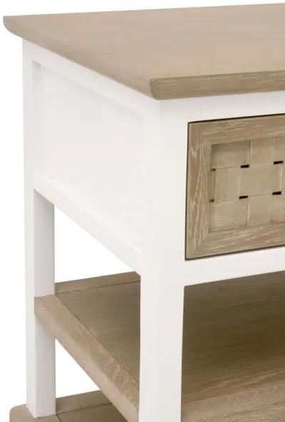 Weave 1-Drawer Side Table